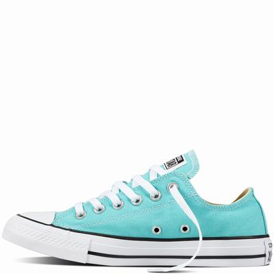 Converse Chuck Taylor All Star Classic Low Tops Mens - Light Turquoise Shoes (740FQMOW)